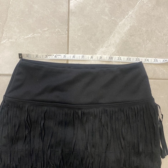 Three Tier Fringe Skirt - Picture 4 of 8